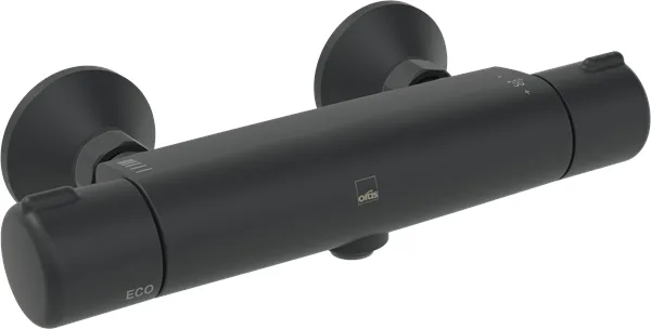 Oras Nova 7460-33 duschtermostat, matt svart