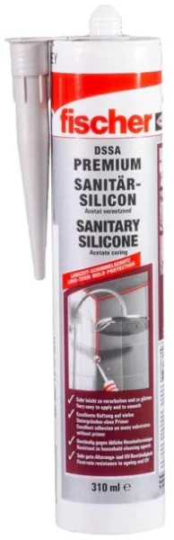 Fischer Sanitetssilikon DSSA FUG