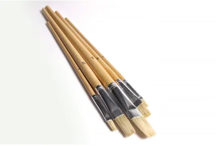 Artino Målarkpenslar/Konstnärspenselset Platt Ass. storlekar - 5 st