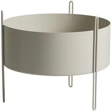 Woud Pidestall Krukväxt Medium Grå