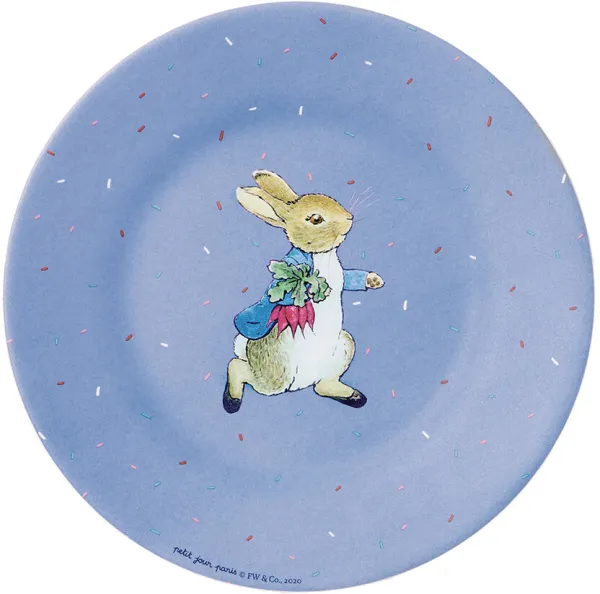 Peter Kanin, tallrik blå