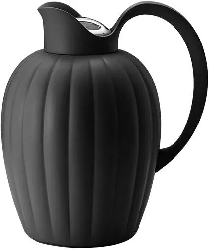 Georg Jensen Bernadotte termoskanna 1 l - Svart